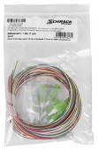 Pigtail FO SC/APC, 9/125µm OS2, 2.0m, Easy Strip, 12pcs