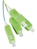 Pigtail FO SC/APC, 9/125µm OS2, 2.0m, Easy Strip, 4pcs