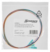 Pigtail FTTH LC/UPC, 50/125µm OM3, 1.0m, 4 pcs