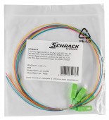 Pigtail FTTH SC/APC  8°, 9/125µm OS2 G657.A2,1.0m,4 pcs