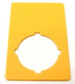 Placa atentionare buton avarie 33x50mm gol