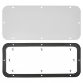 Placa de trecere plina tip F, decupare L500 A115mm