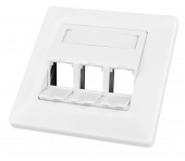 Placa fata pt.3 module Keystone