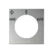 Placa frontala inscriptionata Hand-0-Auto