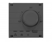Placa frontala pt. termostat EV103009, analogic, antracit