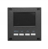 Placa frontala pt. termostat EV103009, digital, antracit