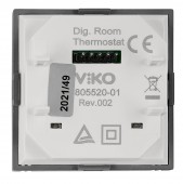 Placa frontala pt. termostat EV103009, digital, antracit