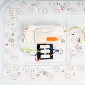 Plafoniera 38W 3230lm 38cm IP20, alb, Homelight