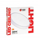 Plafoniera 38W 3230lm 38cm IP20, alb, Homelight