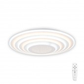 Plafoniera Abys LED 120W 3CCT cu telecomanda, alb, Erste