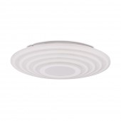 Plafoniera Abys LED 120W 3CCT cu telecomanda, alb, Erste