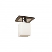 Plafoniera Andra Wenge 1xE27 60W