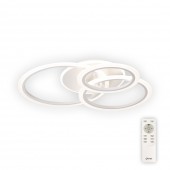 Plafoniera Circle LED 90W 3CCT cu telecomanda, alb, Erste