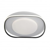 Plafoniera Freya LED 55W IP20, alb+negru, Erste