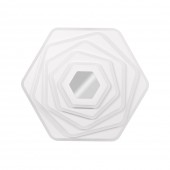 Plafoniera Infinity LED 112W 3CCT cu telecomanda, alb, Erste