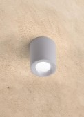 Plafoniera Livia 6W GU10 2700K-4000K IP55, alb, Fumagalli