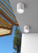 Plafoniera Livia 6W GU10 2700K-4000K IP55, alb, Fumagalli