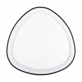 Plafoniera Mars 35W 1750lm 3000K 420x70mm, negru, Erste