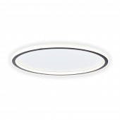 Plafoniera Mia LED 60W 60cm 3000-6000K, negru, Erste