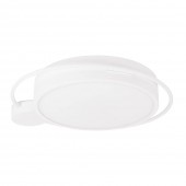 Plafoniera Moon 28W 1400lm 3000K 440x70mm, alb, Erste
