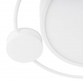 Plafoniera Moon 28W 1400lm 3000K 440x70mm, alb, Erste