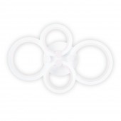 Plafoniera Pearl LED 52W 3CCT cu telecomanda, alb, Erste