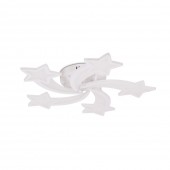 Plafoniera Star LED 86W 3CCT cu telecomanda, alb, Erste