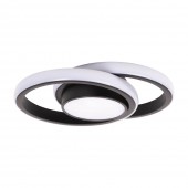 Plafoniera Vista LED 38W IP20, negru, Erste