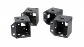 Plinta, Set 4 coltare 100mm, RAL7012