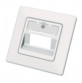preLink/fixLink Data Outlet SL 80x80mm, Double