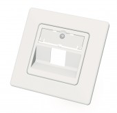 preLink/fixLink Data Outlet SL 80x80mm, Single