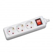 Prelungitor 3 prize cu întrerupator 3x1mm² 1,5m – INLET