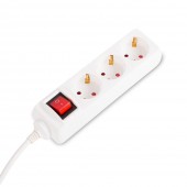 Prelungitor 3 prize cu întrerupator 3x1mm² 5m – INLET