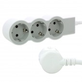 Prelungitor 3 prize Schuko 3x1,5mm² 5m alb-gri – LEGRAND | 694567