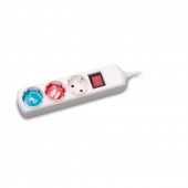Prelungitor 3m 3 Prize cu CP cu Intrerupator, 7102.3301