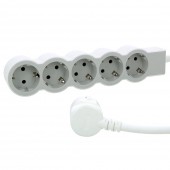 Prelungitor 5 prize Schuko 3x1,5mm² 1,5m alb-gri – LEGRAND | 694555