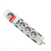 Prelungitor 5 prize Schuko 3x1,5mm² 1,5m alb-gri – LEGRAND | 694555