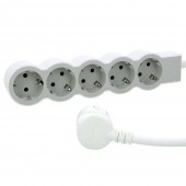 Prelungitor 5 prize Schuko 3x1,5mm² 5m alb-gri – LEGRAND | 694571