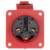 Priza CEE fixa, montaj mural, 5 poli, 16A 400V IP44