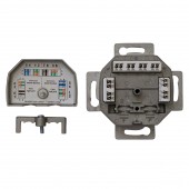 Priza date Cat6, ecranat, 2xRJ45, 10GB Class Ea