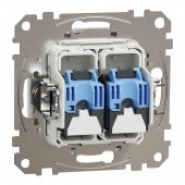 Priza date RJ45 Cat6 alb Noua Sedna - SCHNEIDER