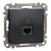 Priza date RJ45 Cat6 antracit Noua Sedna - SCHNEIDER