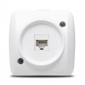 Priza date RJ45 CAT6 aplicata 10A alb PT Alsu - ELBI