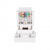 Priza date RJ45 Cat6e alb Pulsar Touch NS - PULSAR