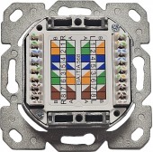 Priza de date C6 10 GB clasa Ea, ecranat, 2xRJ45