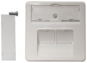 Priza de date C6 10 GB clasa Ea, ecranat, 2xRJ45