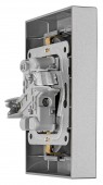 Priza dubla completa cu contacte de protectie, antracit