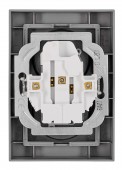 Priza dubla completa cu Pin PE, 2xPE, 1 priza rotita 45°, an