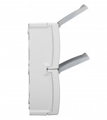 Priza dubla cu pin PE, montaj vert., conex el. IP54
