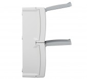 Priza dubla PE+capac, 16A, vertical, PT, cl.elastice, IP54